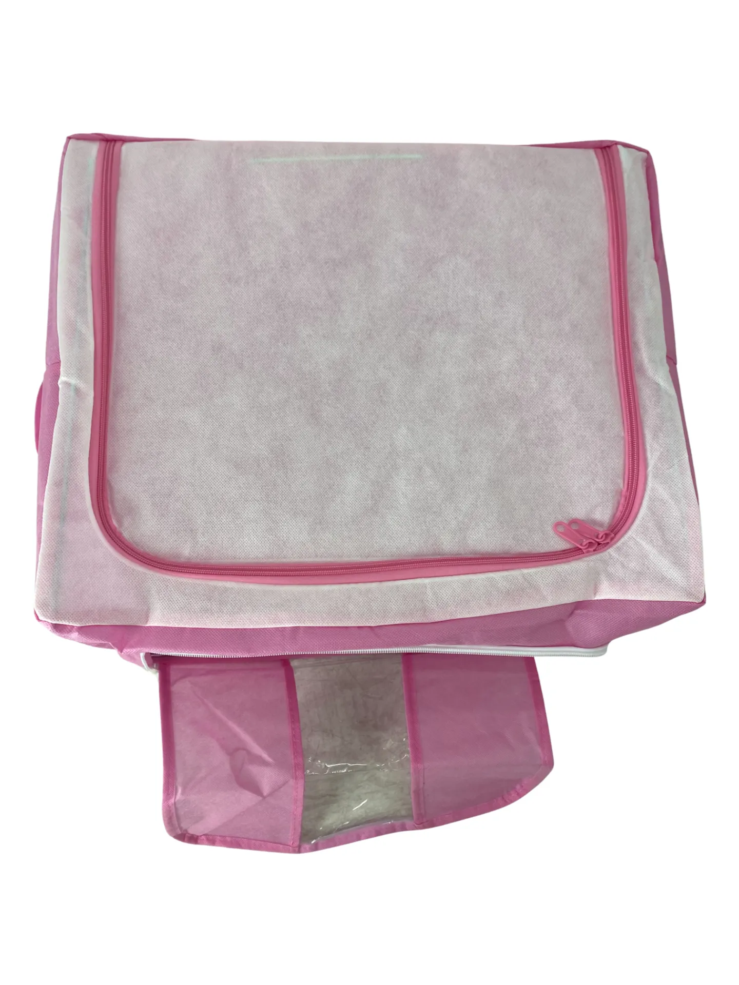 51Cm X 34Cm Foldable Clothing Storage Bags Organizer Ha-37 Pink