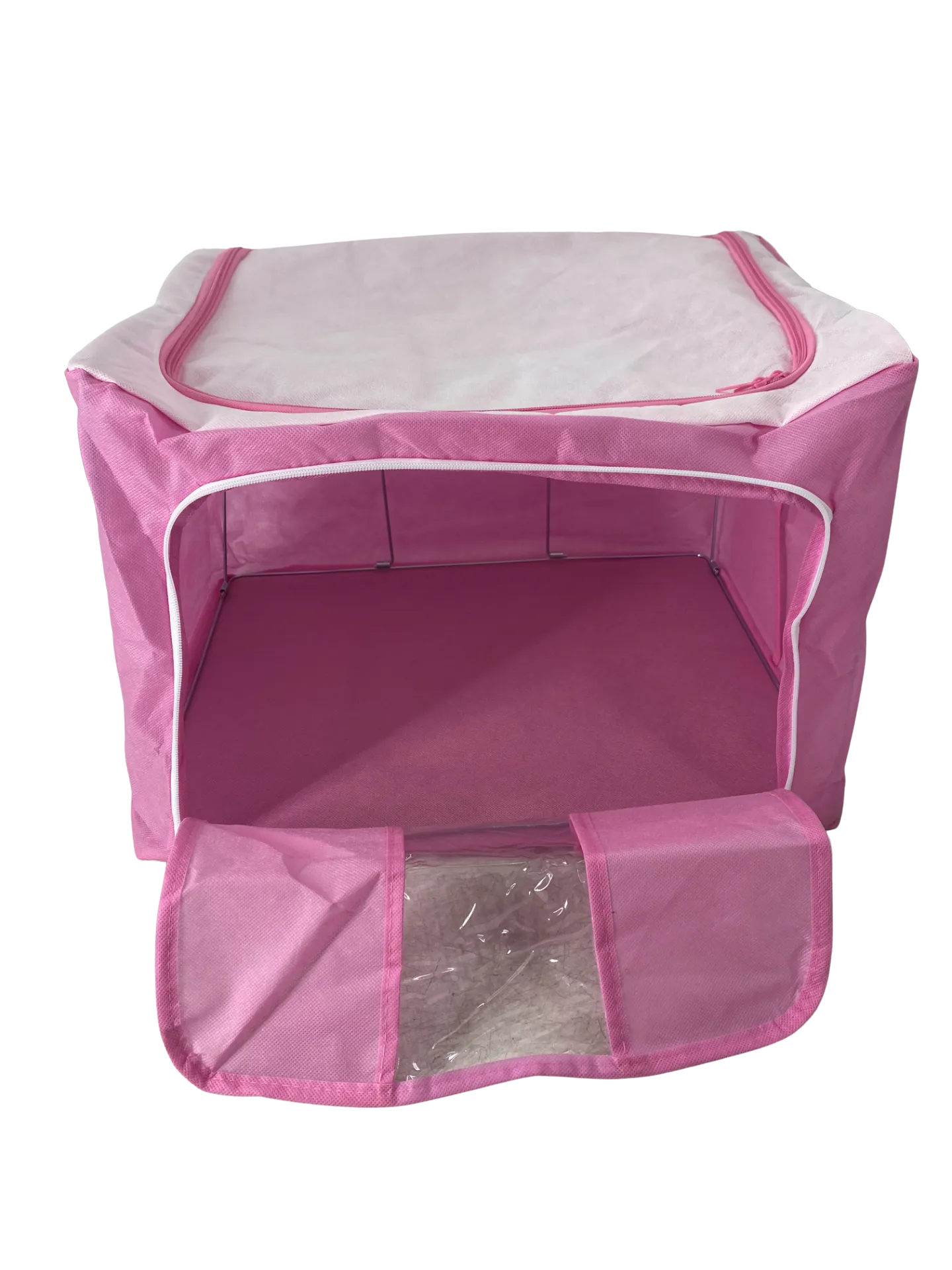 51Cm X 34Cm Foldable Clothing Storage Bags Organizer Ha-37 Pink