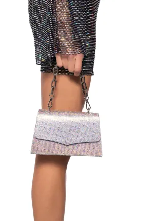 A MILLION BUCKS RHINESTONE PURSE