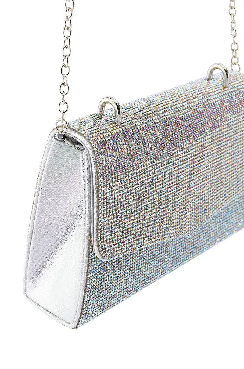 A MILLION BUCKS RHINESTONE PURSE