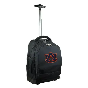 Auburn Premium Wheeled Backpack in Black