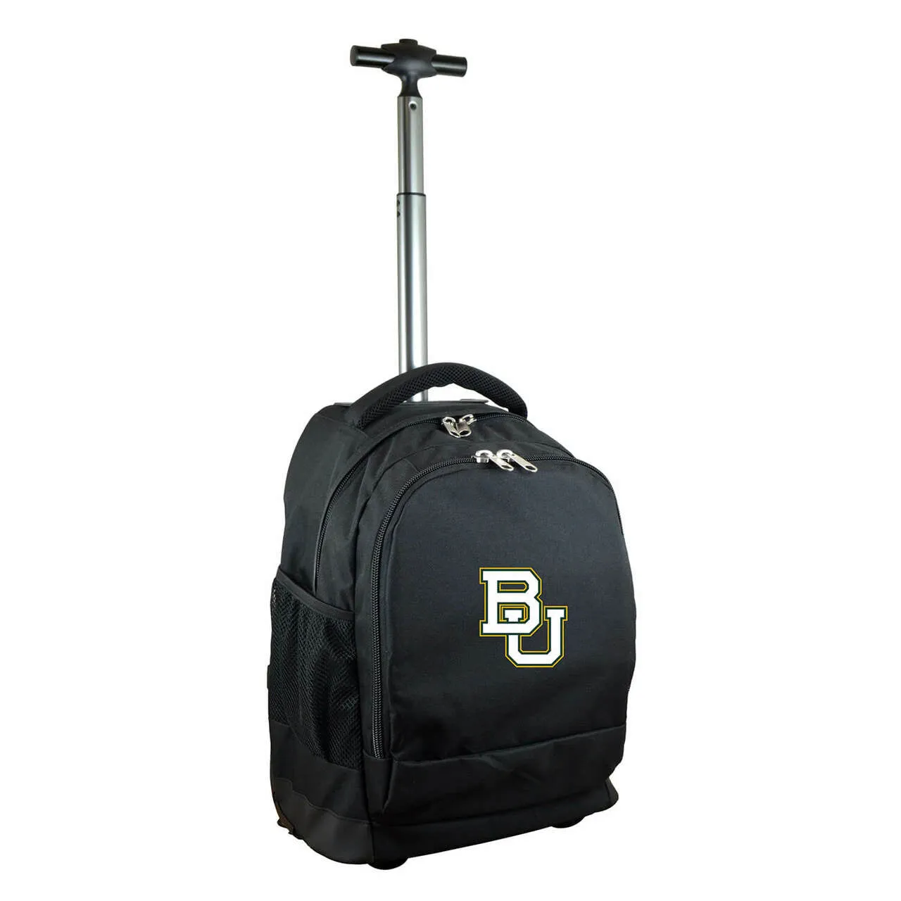 Baylor Premium Wheeled Backpack in Black