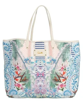 Beach Shack Coated Canvas Tote