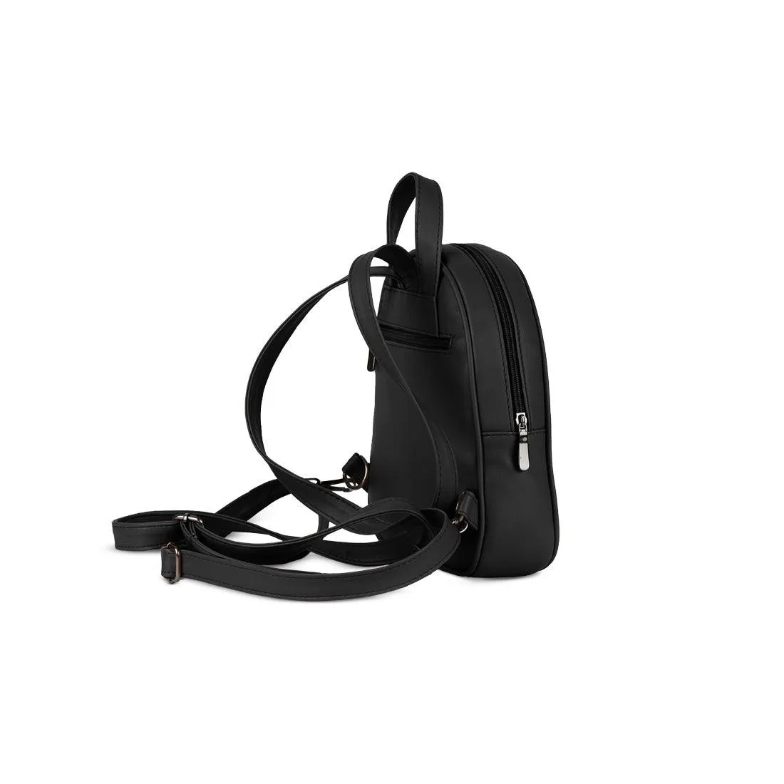 Black O Mini Backpacks Black Model