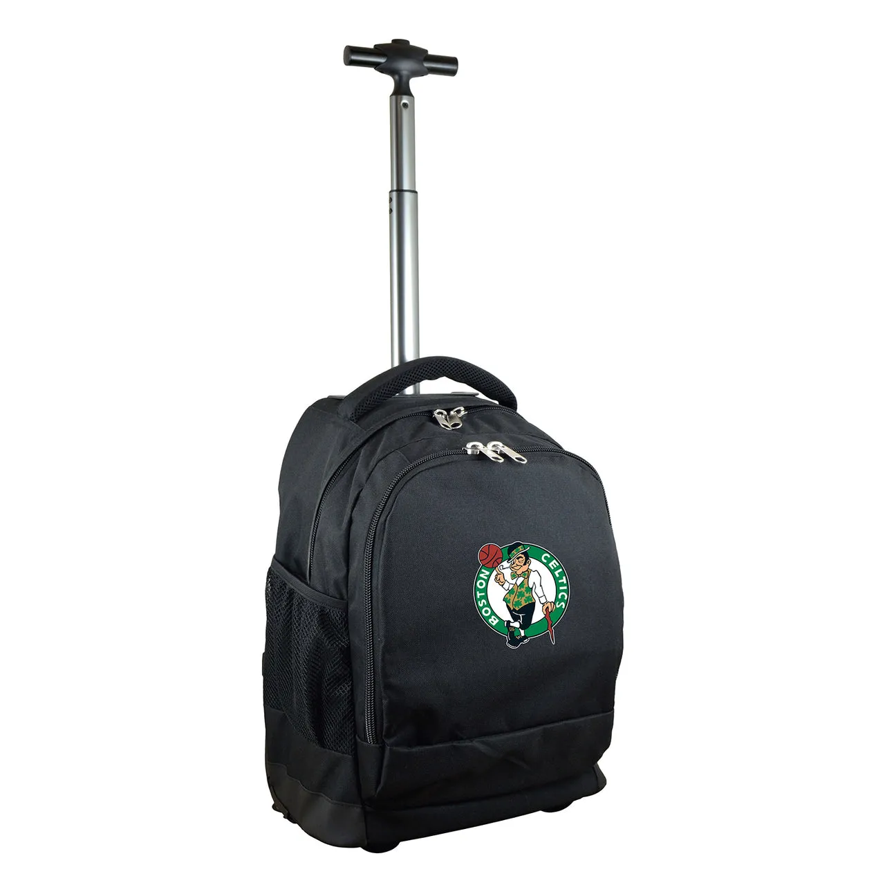 Boston Celtics Premium Wheeled Backpack in Black