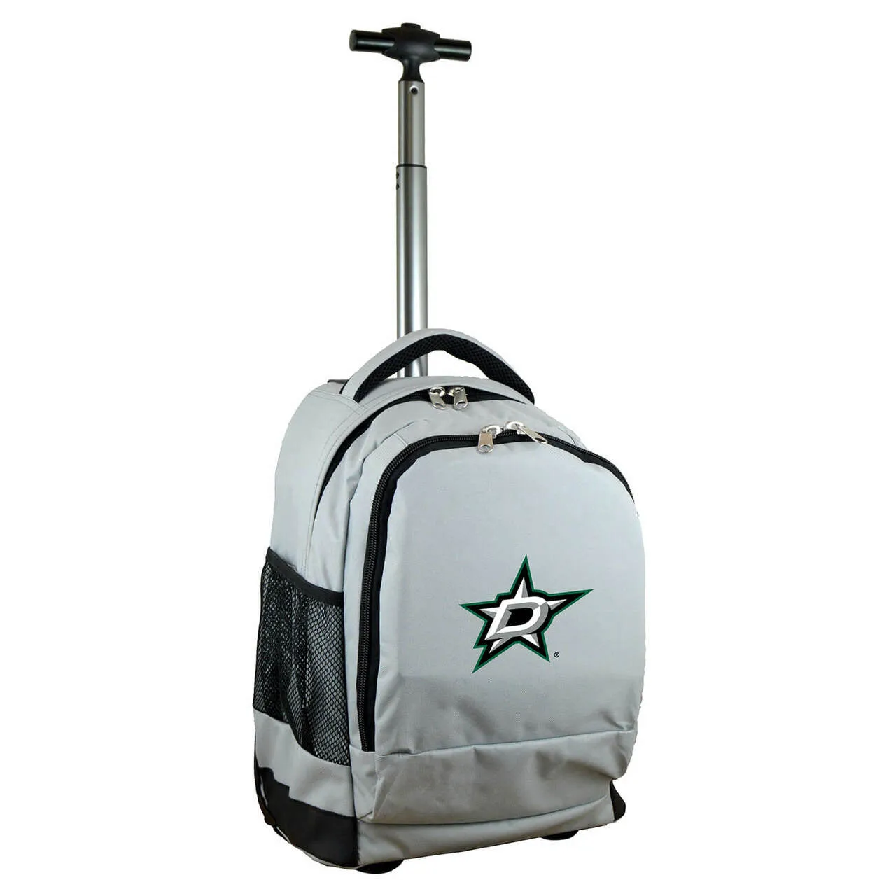 Dallas Stars Premium Wheeled Backpack in Grey