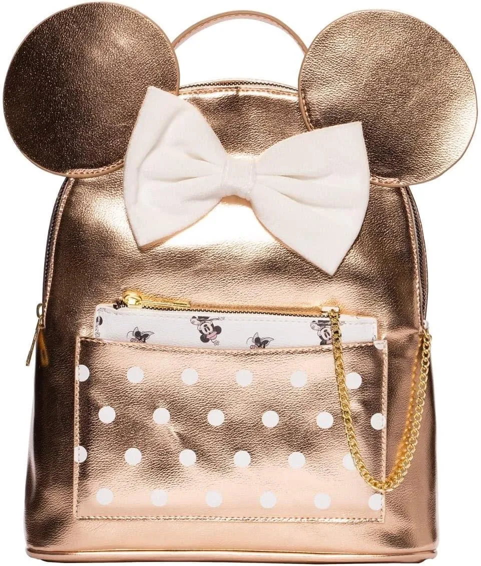 Disney Amigo Minnie Mouse 11 Inch Detachable Pouch Mini-Backpack