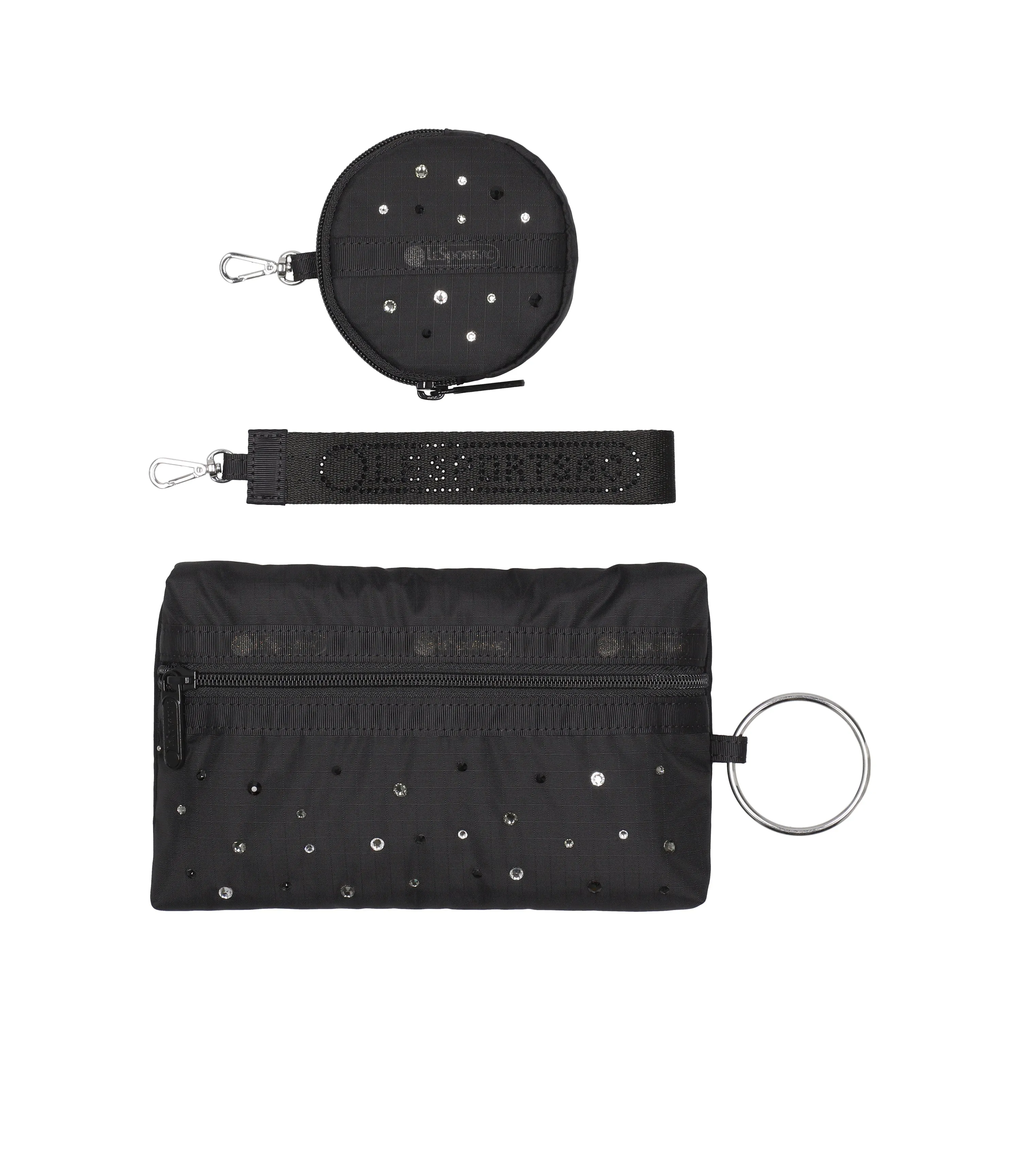 Dual Pouch Wristlet