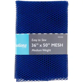 Easy to Sew Mesh Fabric - Royal Blue 36" x 50"