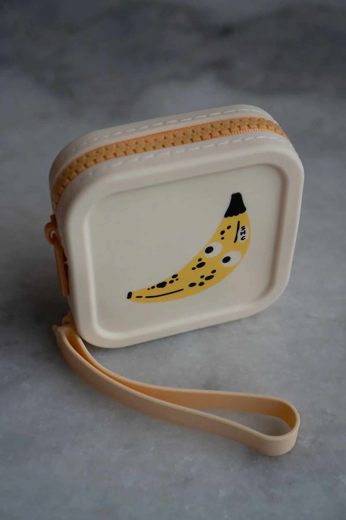 Googly Banana - Zipper Coin Pouch