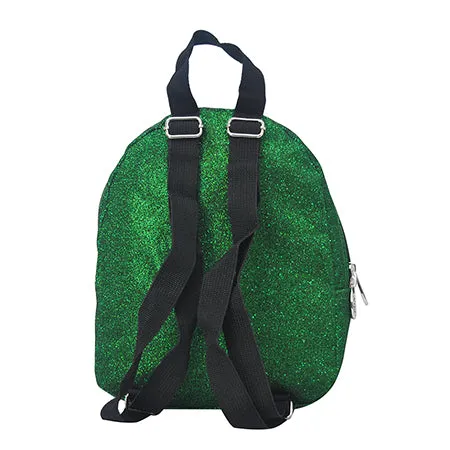 Green Glitter NGIL Mini Backpack