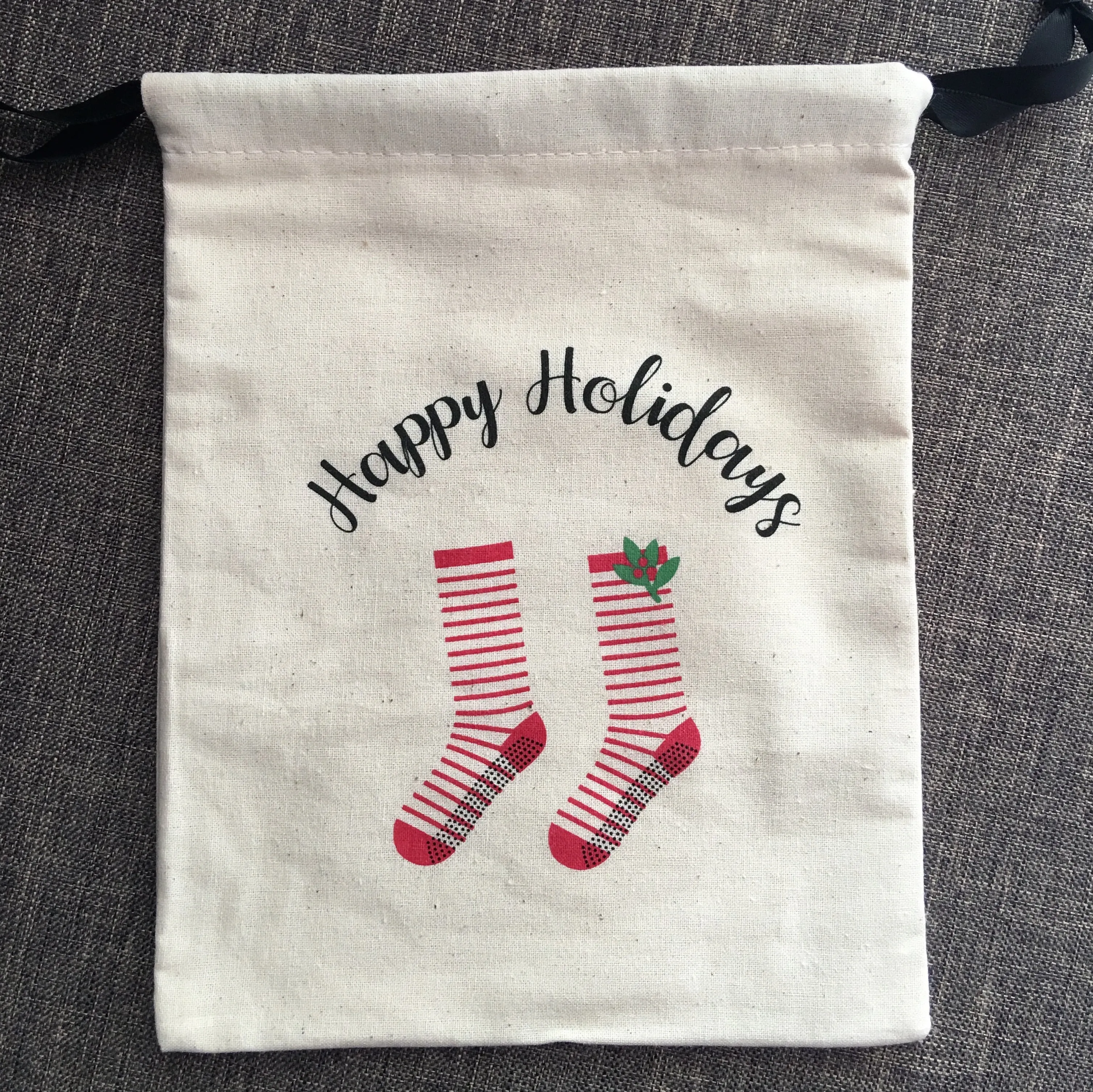 Grip Sock Bag - Grip Stockings Holiday