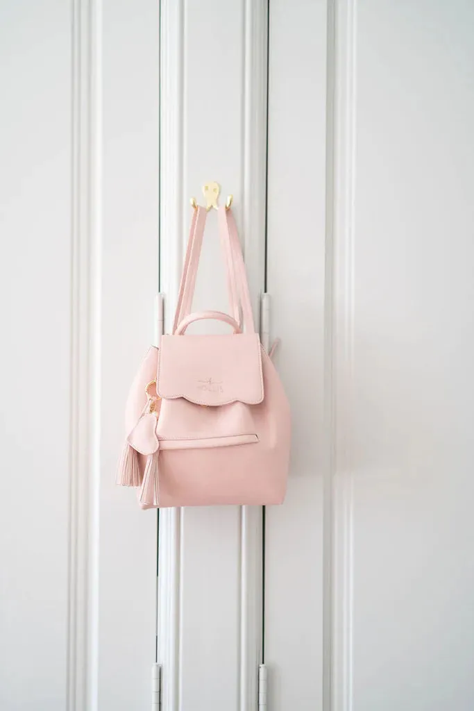 Hollis | Mini Backpack in Blush