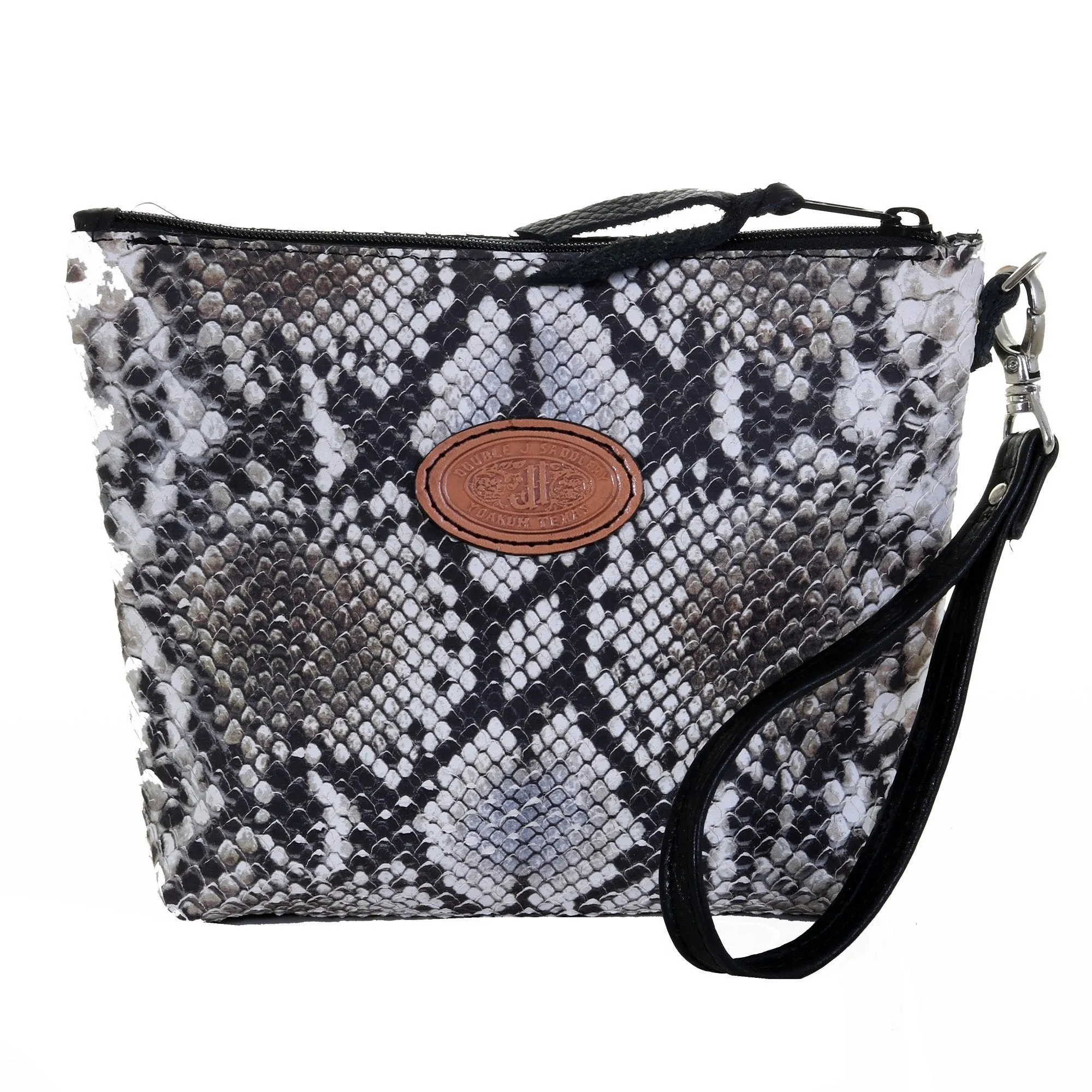 LMP13 - Cobra Snake Print Large Makeup Pouch