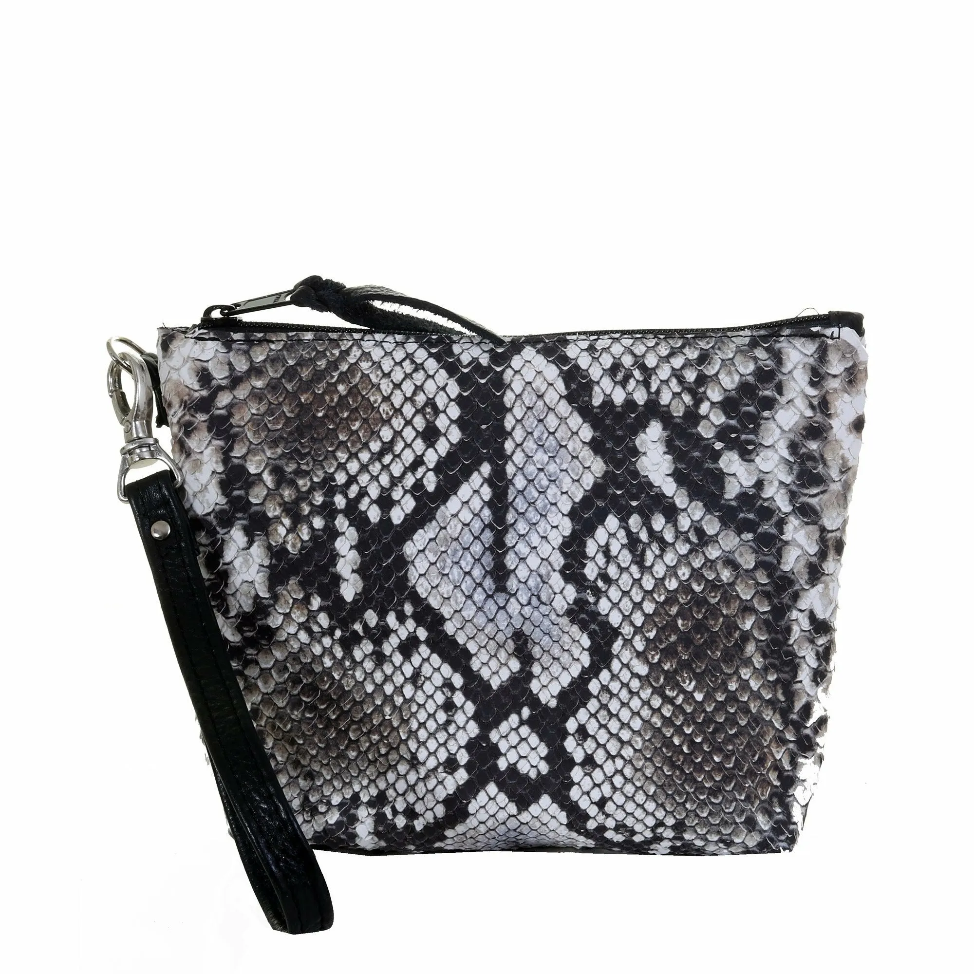 LMP13 - Cobra Snake Print Large Makeup Pouch