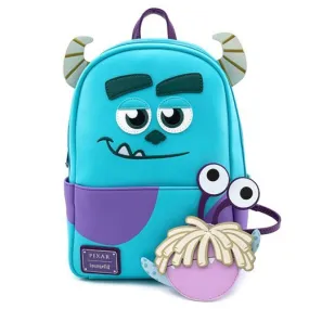 Loungefly x Disney Pixar Monsters Inc Sulley with Boo Coin Pouch Mini Backpack