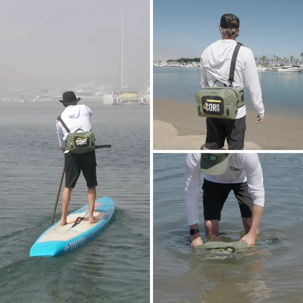 Molokai Waterproof Lumbar Pack - 8L (Free IPX8 Cell Phone Case)