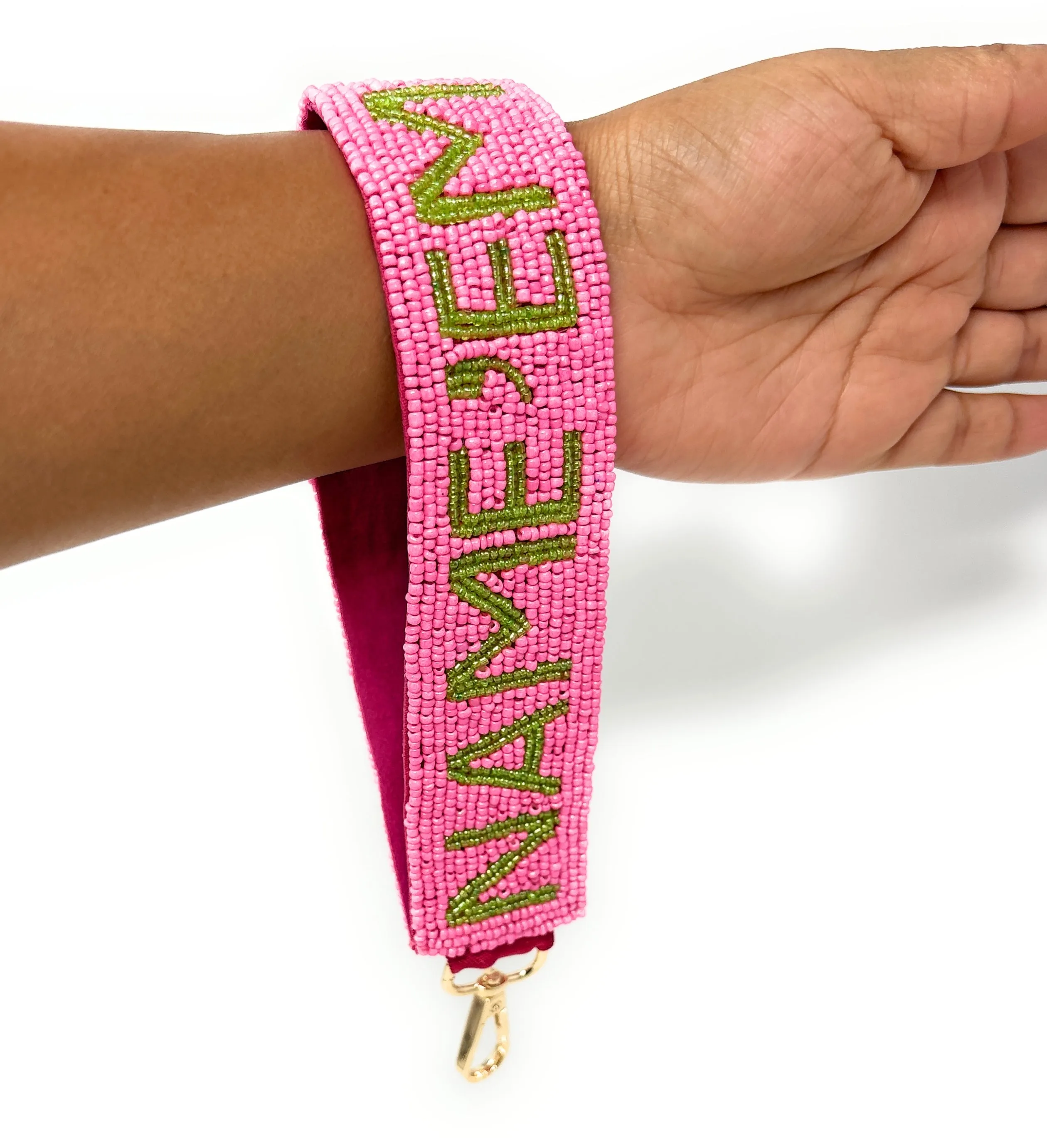 NAME'EM Beaded Wristlet Strap