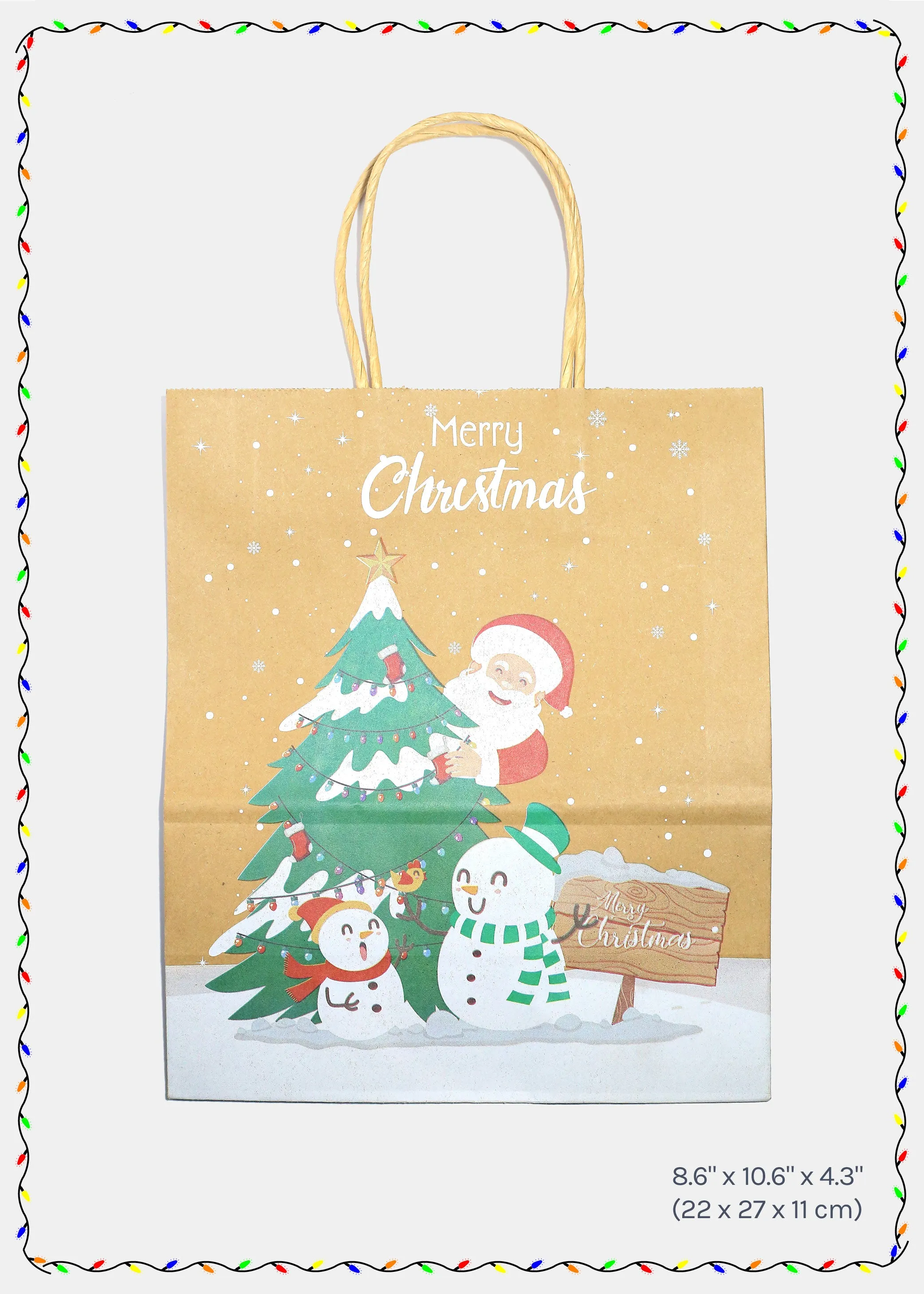 Official Key Items Christmas Paper Bags