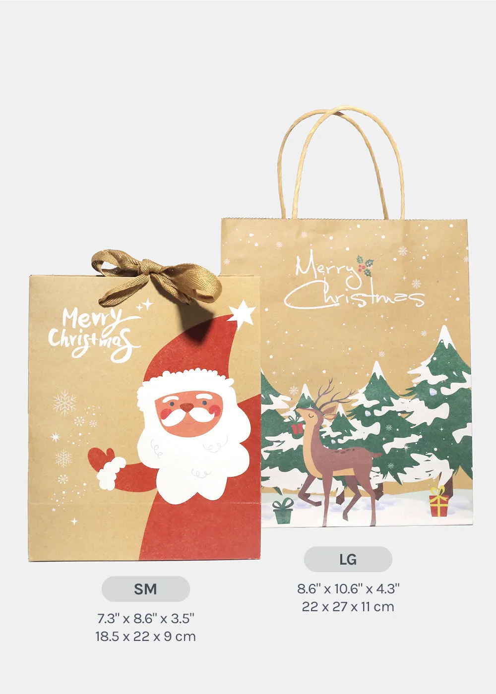 Official Key Items Christmas Paper Bags