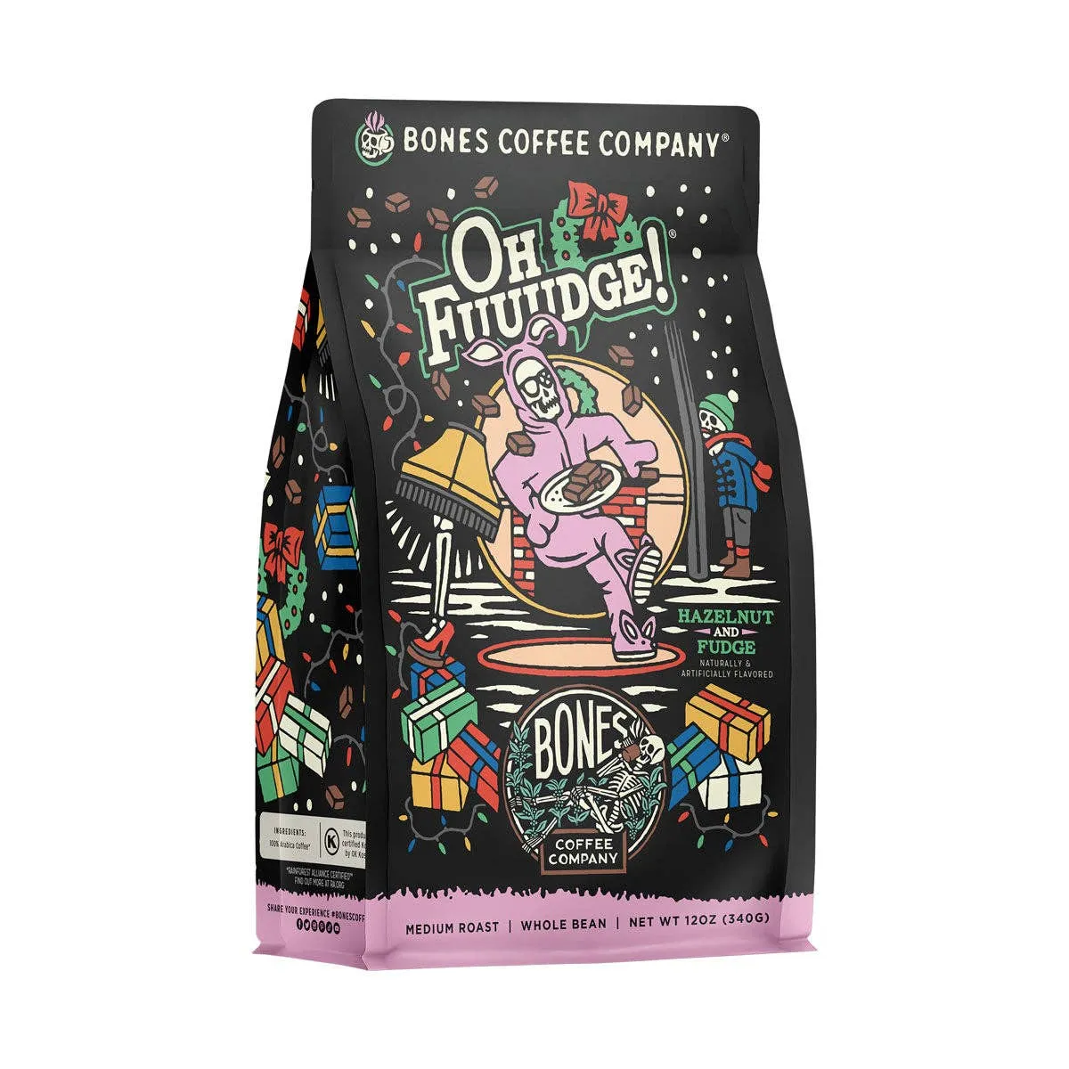 Oh Fuuudge! Christmas Coffee - 12oz Whole Bean