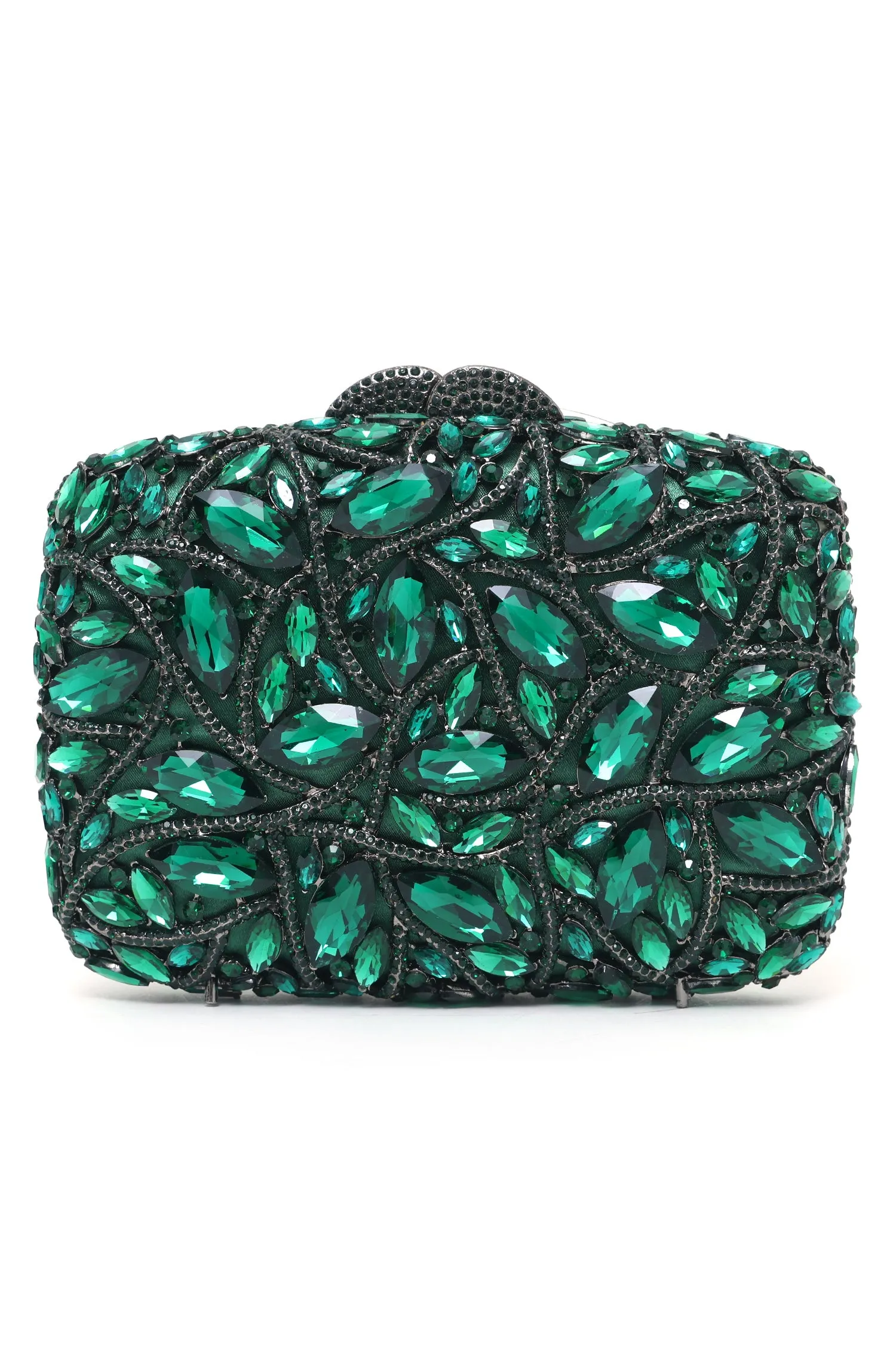 ORNATE CLUTCH-GREEN