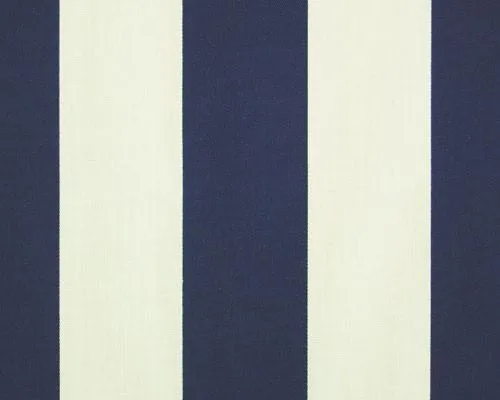 Outdoor Fabric - Vertical Deep Blue Fabric By Premier Prints