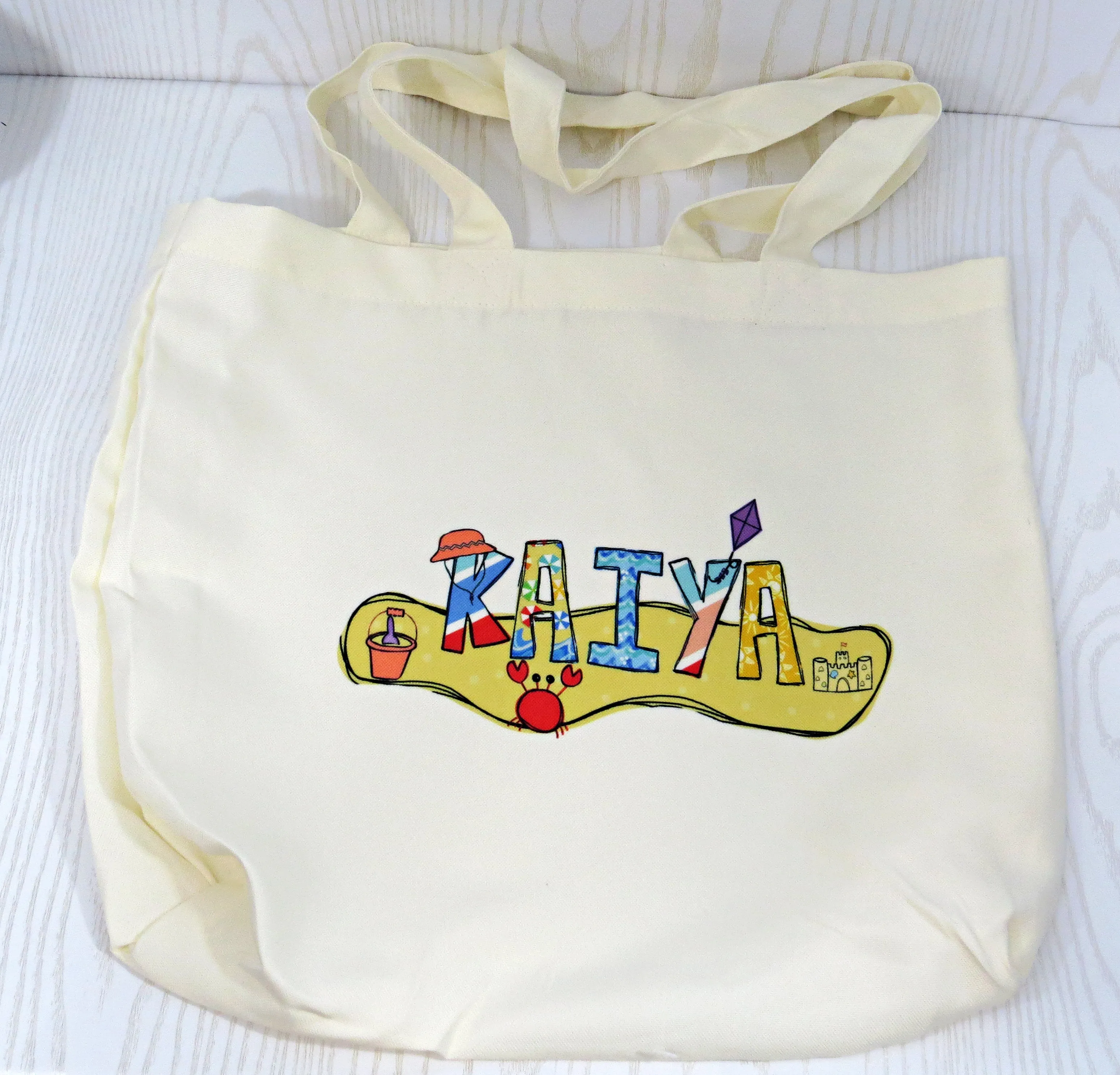 Personalized Beach Bag - Personalized Beach Tote - Kids Beach Bag - Beach Vacation Tote