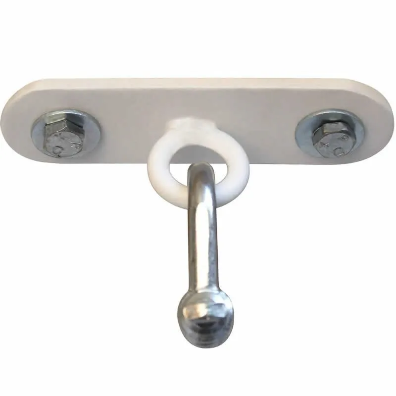 RDX 1W White Steel Ceiling Hook