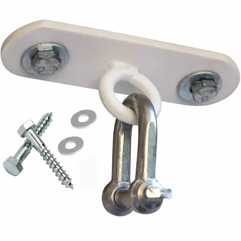 RDX 1W White Steel Ceiling Hook