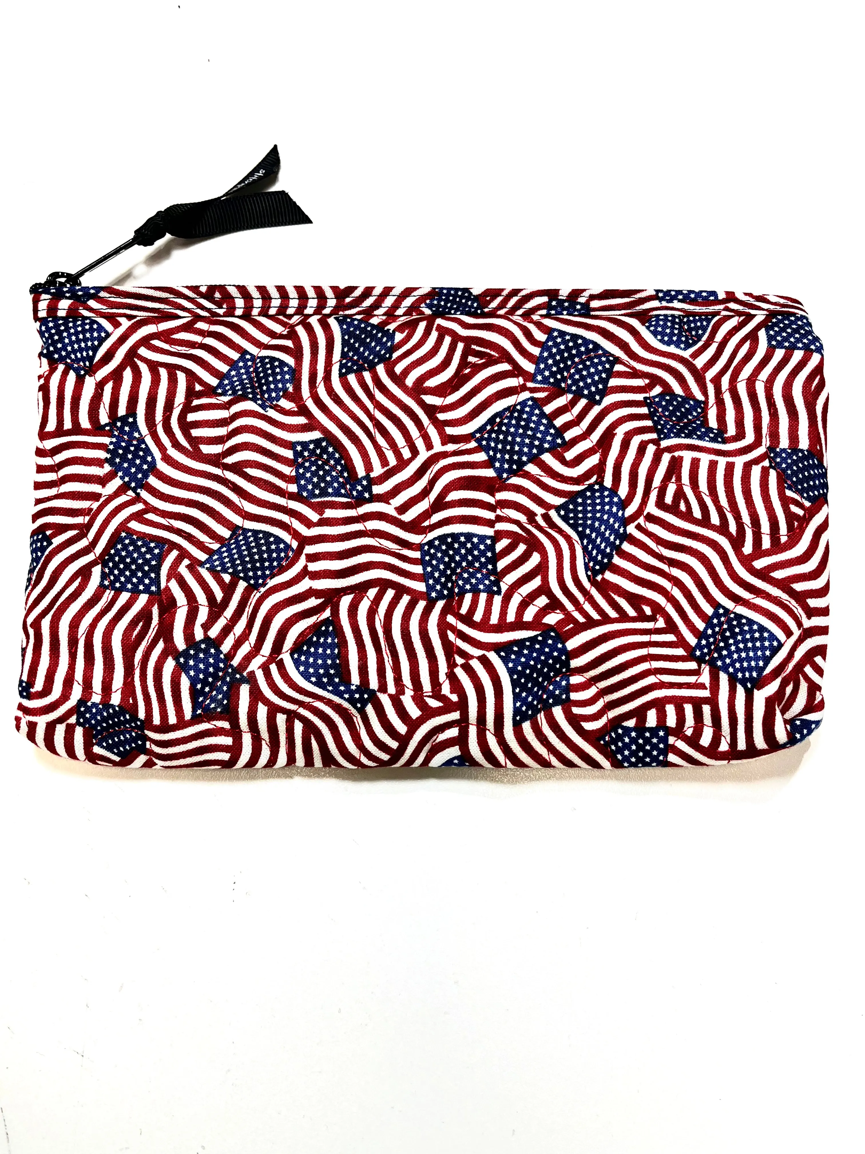 Small Zipper Pouch - Flag