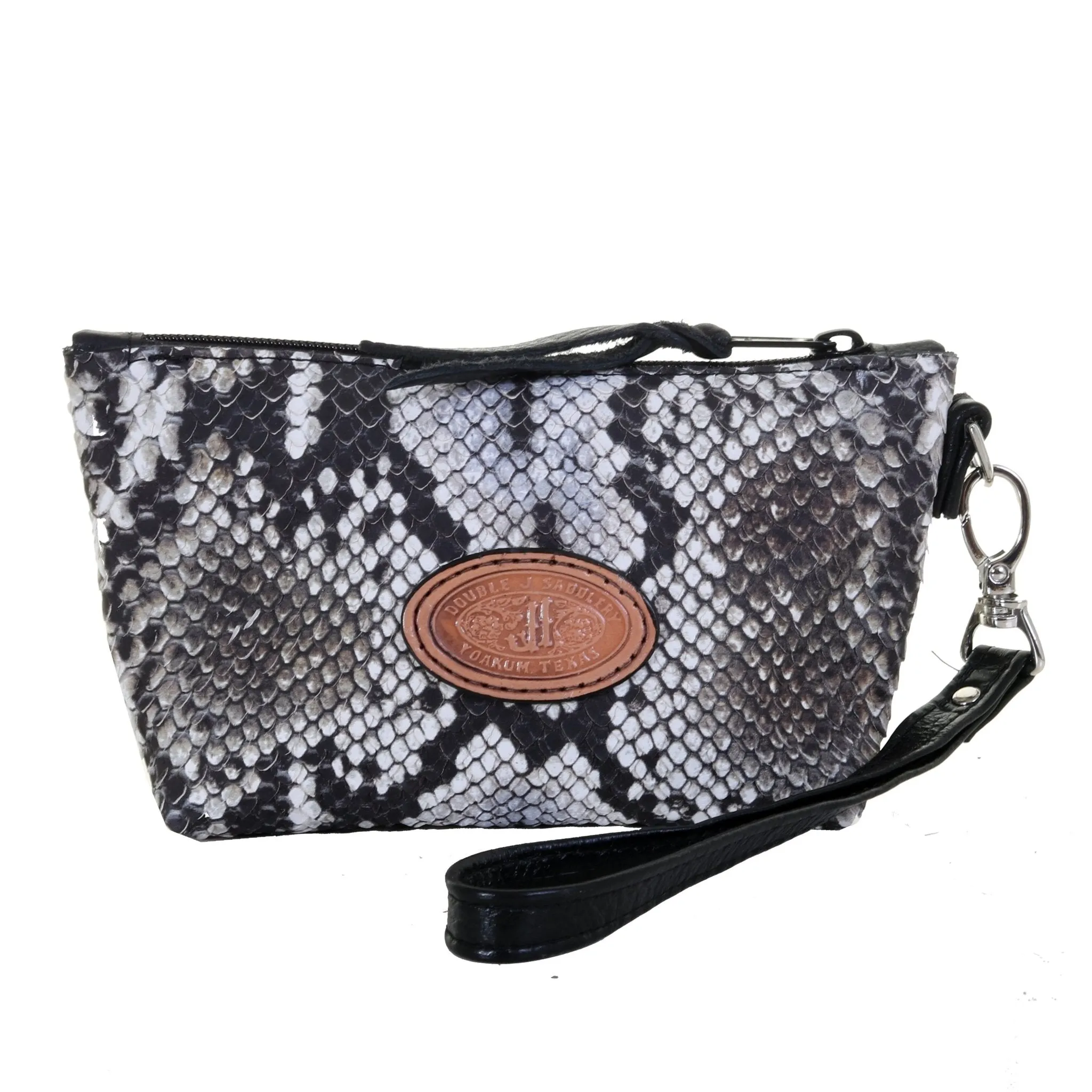 SMP08 - Cobra Lux Snake Print Small Makeup Pouch