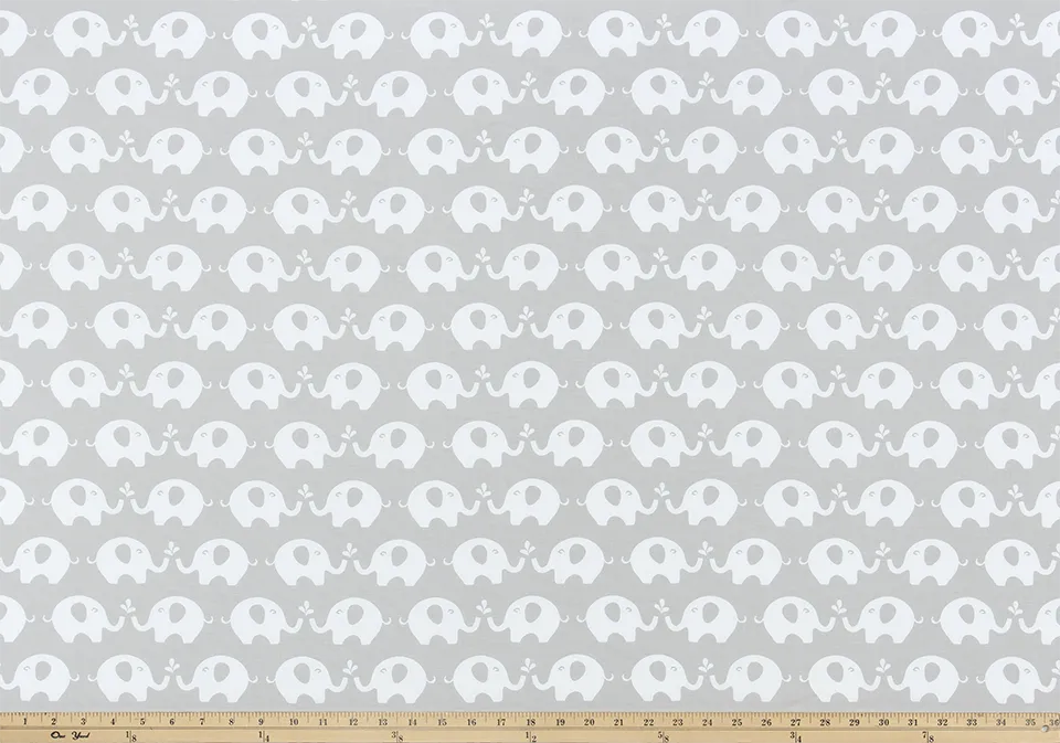 Tiny French Grey Fabric By Premier Prints