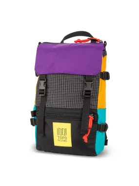 Topo Designs Rover Pack Mini Ripstop Black Purple