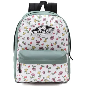 Vans Womens Realm Backpack  - Ditsy Poppy Floral Marshmallow/Duck